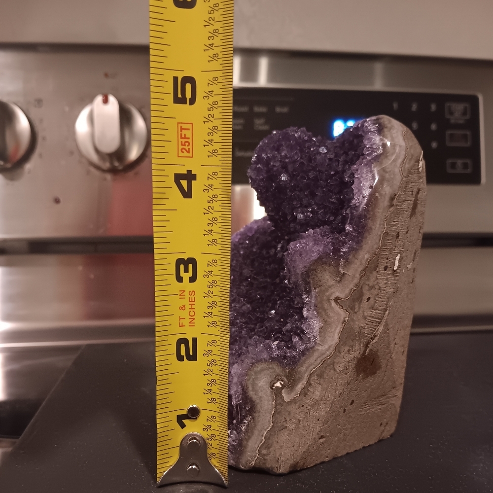 Stunning Purple Amethyst Geode Huge New - Picture 16 of 16